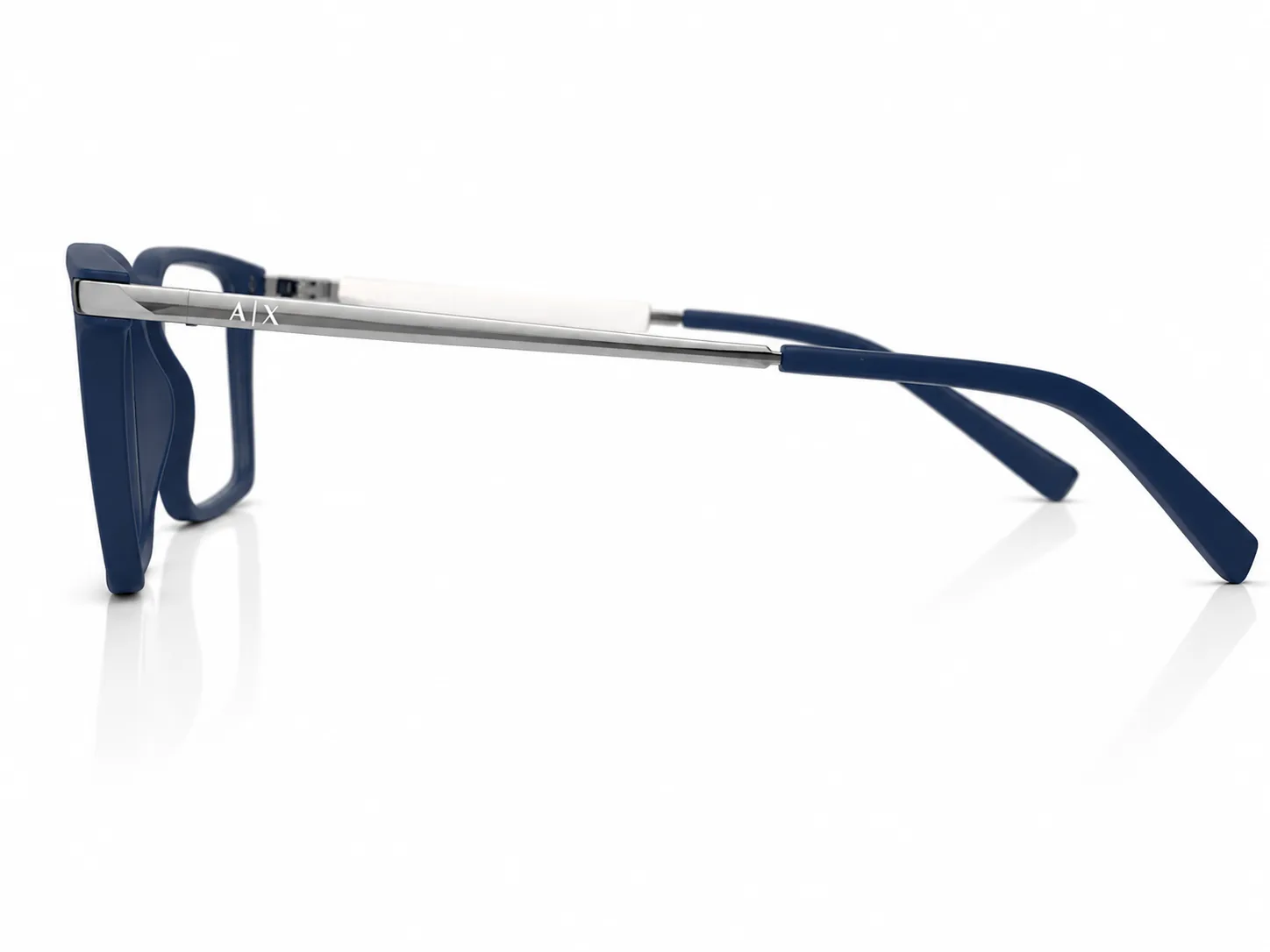 Armazón Armani Exchange AX3077, color azul · vista 3