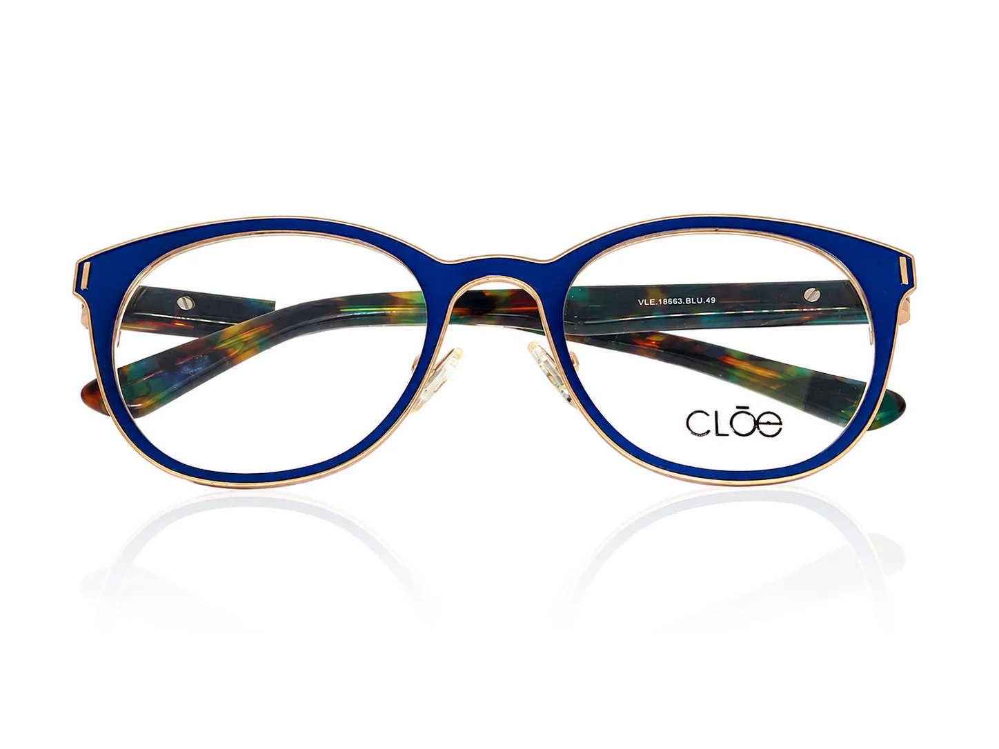 Armazón Cloe VLE18663, color azul · vista 6