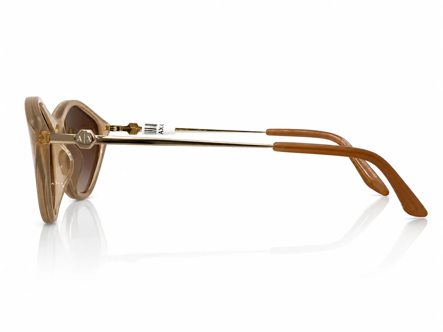 Armazón Armani Exchange AX4152SU, color beige · vista 4