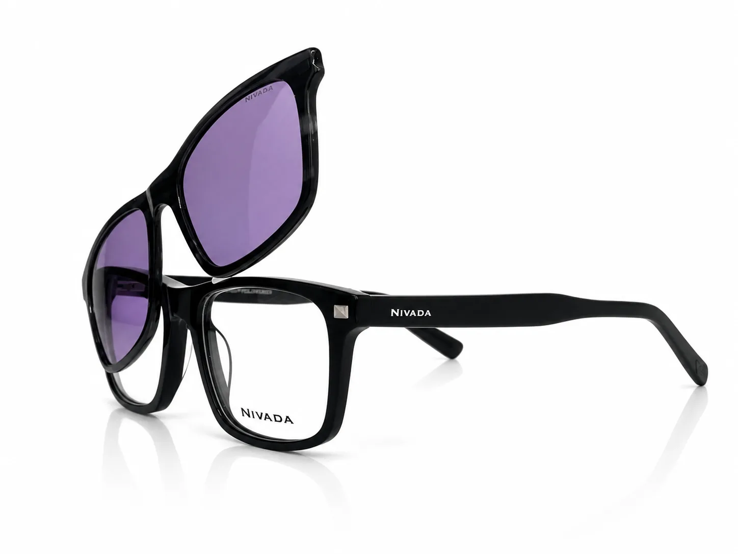 Armazón NIVADA POLARIZED VNVX221B, color negro · vista 3