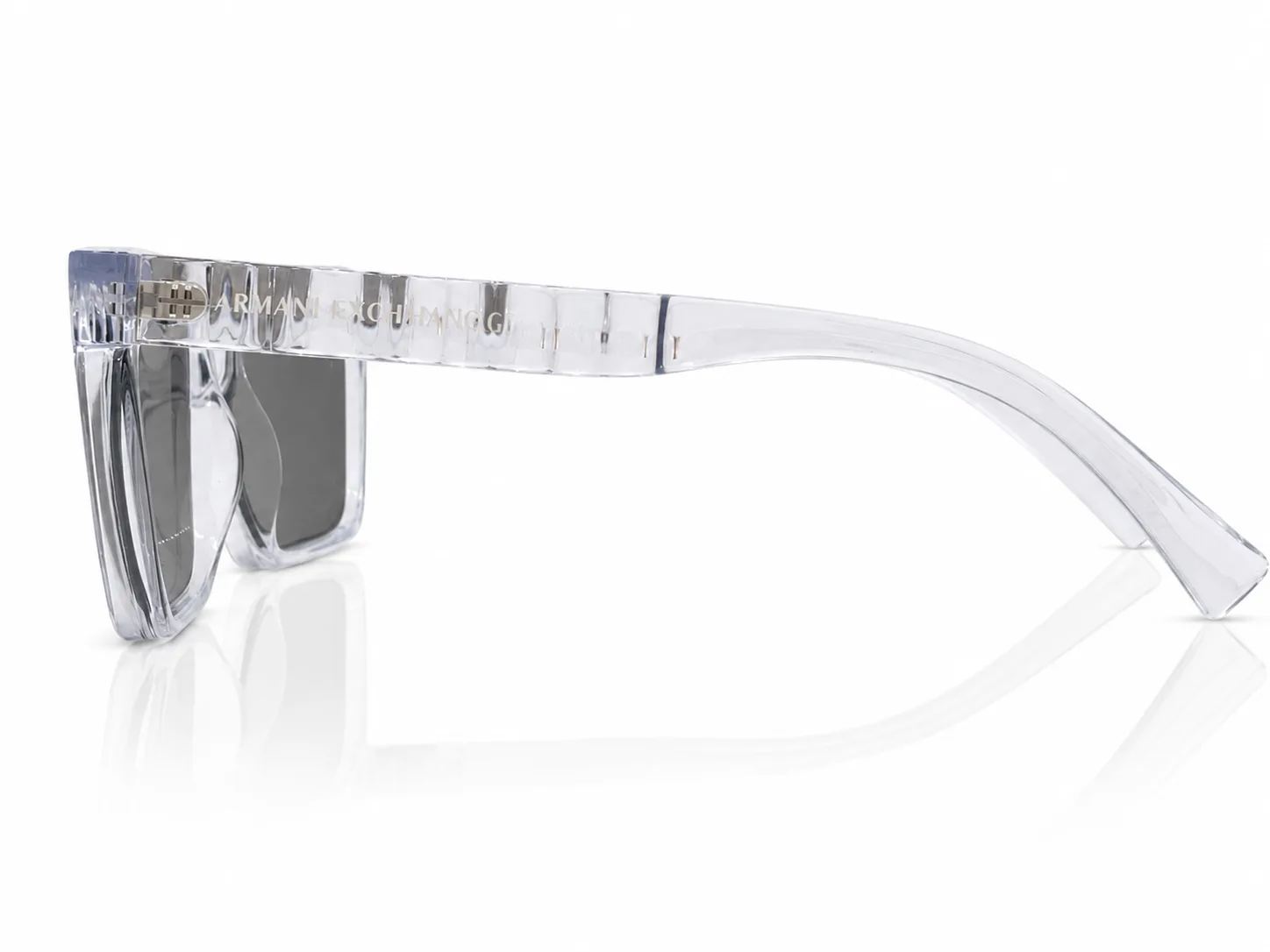 Armazón Armani Exchange AX4147S transparente, color transparente · vista 4
