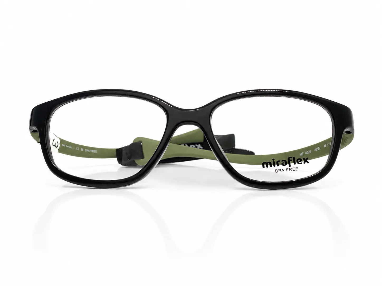 Armazón Miraflex MF4032, color negro · vista 6
